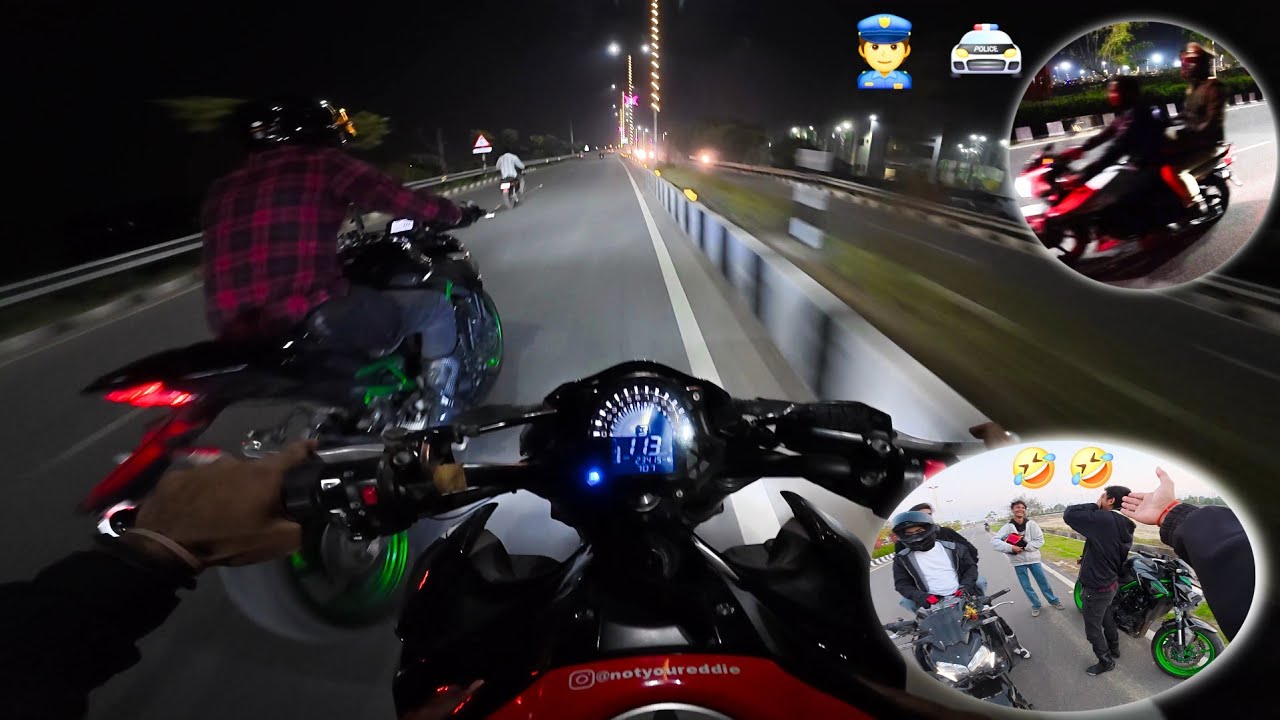 Unexpected Police Came While Shooting Our Vlog! | Superbike Seize ? 🤯 