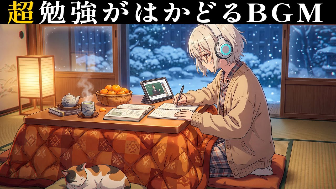 【勉強に没頭できるポモドーロ音楽】作業用 | 脳を活性化してぶっ通しで集中「行動はすべての成功の基礎となる」