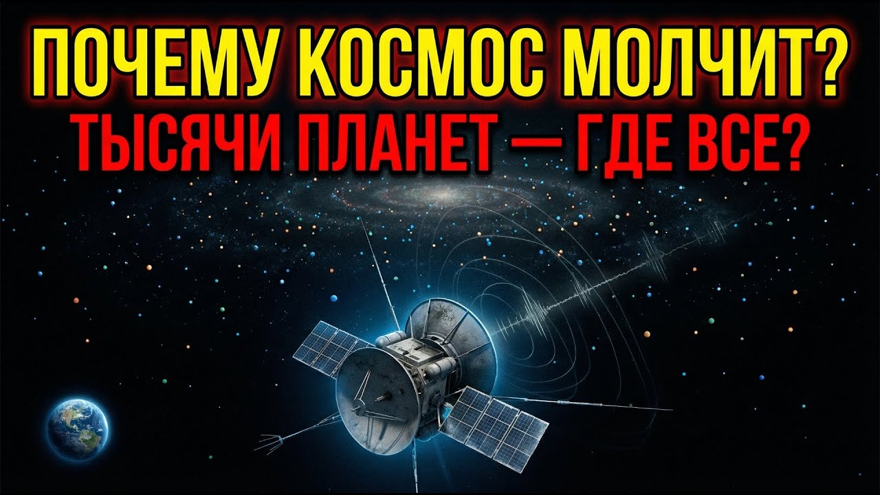 Вот почему космос молчит на самом деле! Что нашли учёные на Венере и Марсе?