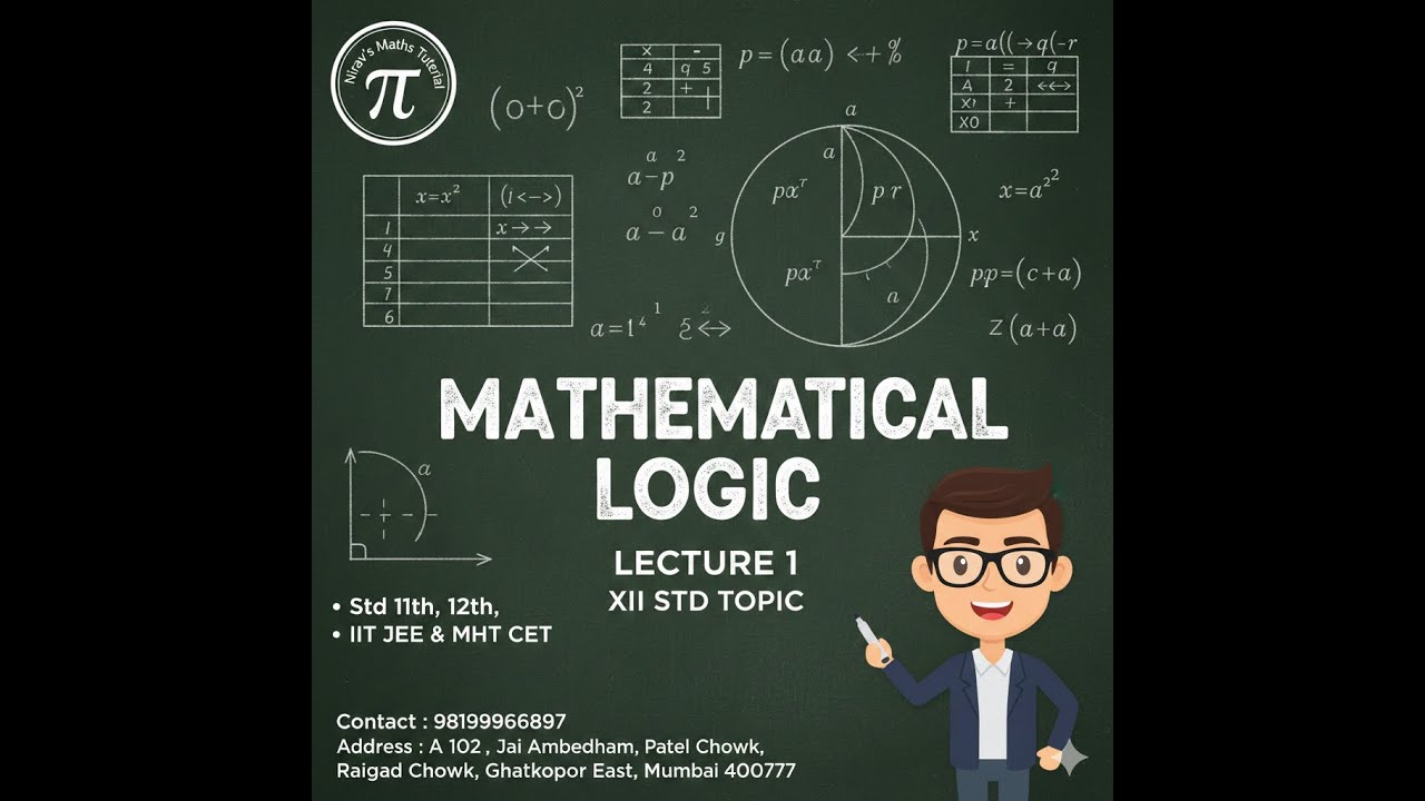 MATHEMATICAL LOGIC : LECTURE 1