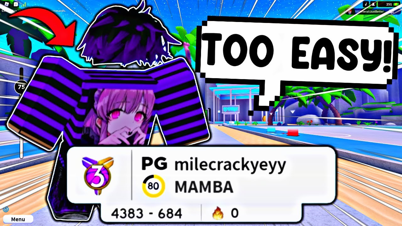 MAMBA 3 WITH 4000 WINS PULLS UP ON FLEXPLAYZ!😱 | (ROBLOX HOOPZ)