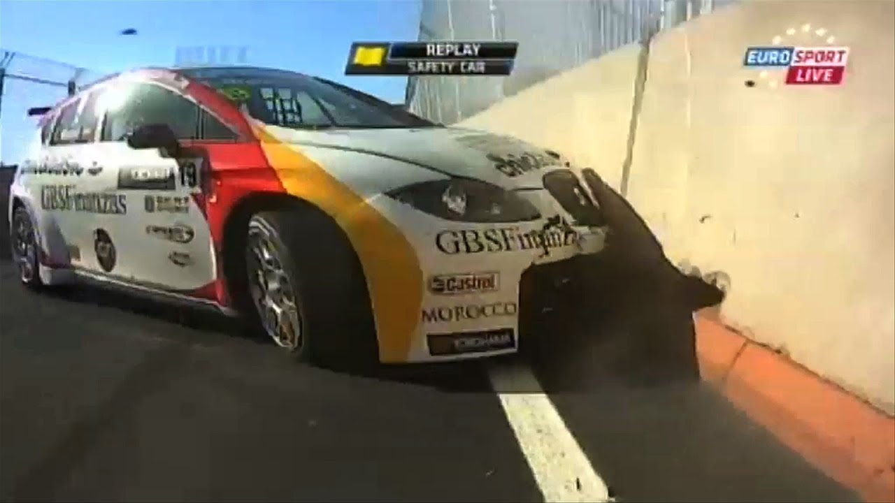 WTCC Marrakech race highlights, crashes and crashes in the streets, 2013 Morocco