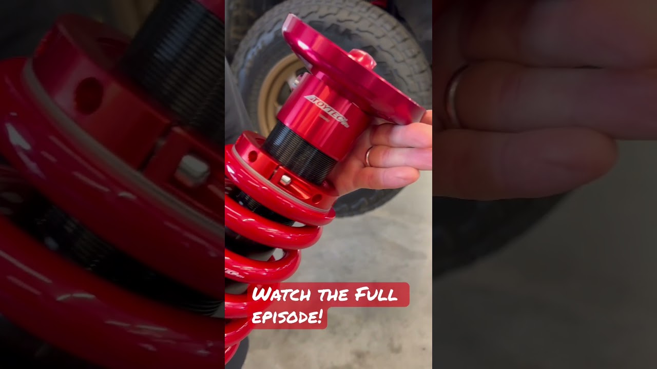ToyTec adjustable coil overs!