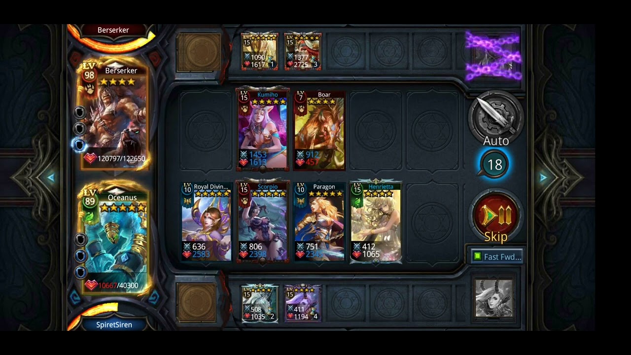 Beating level 15-3 easy in Deck Heroes!