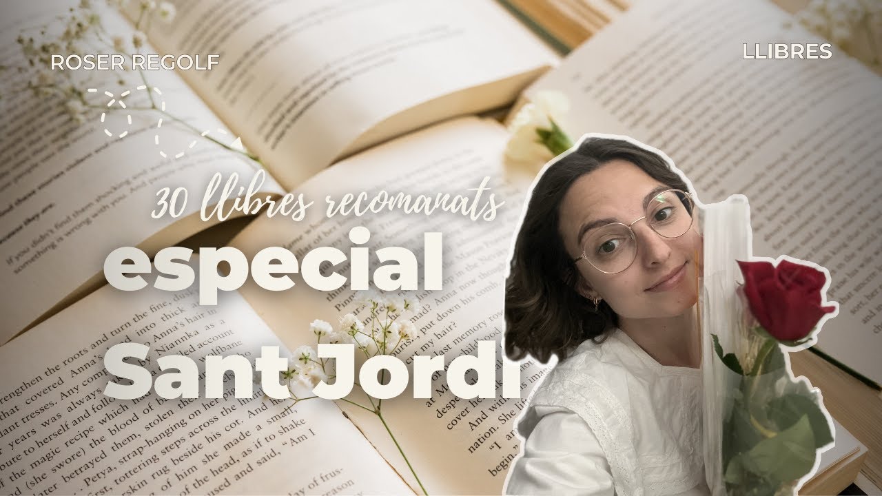 30 llibres per regalar a Sant Jordi 🌹