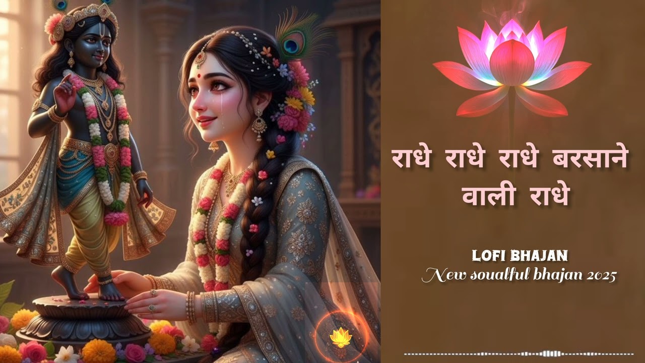 🌼राधे राधे राधे बरसाने वाली राधे🌼|Soulful Krishna Bhajan|Radha Rani Bhajan 2025|Barsane Wali Radhe
