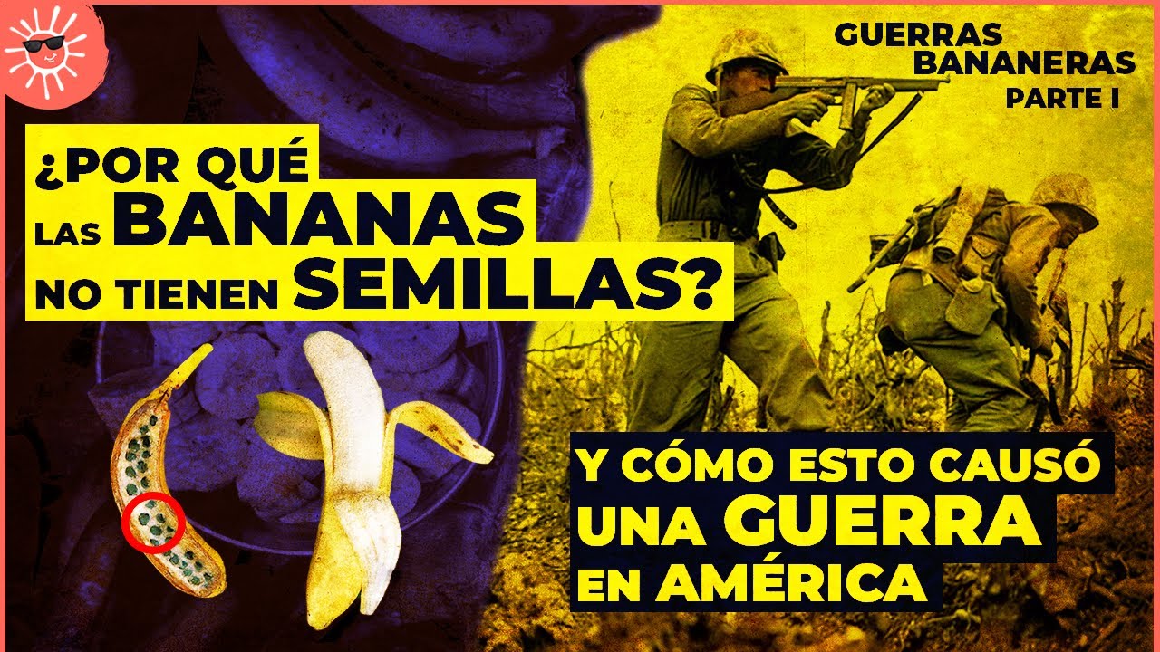 POR ESTA RAZ&Oacute;N LAS BANANAS NO TIENEN SEMILLAS Y CAUSARON UNA GUERRA | Guerras Bananeras Parte I