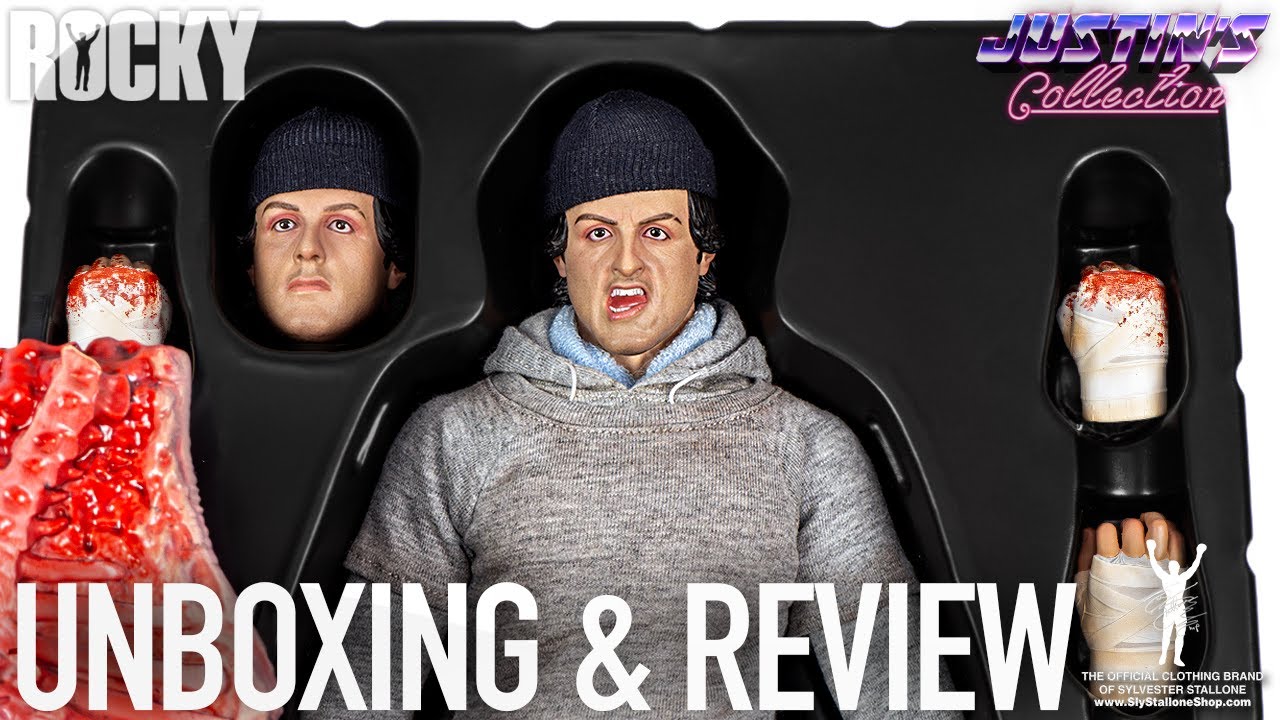 Rocky Balboa The Underdog Sly Stallone Shop 1/6 Scale Figure Unboxing & Review