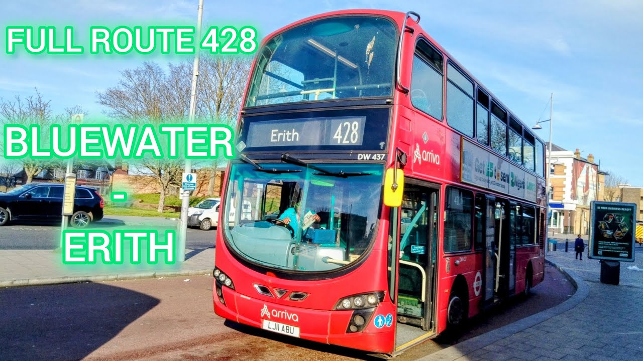 (LJ11ABU) 428 Bus Route I FRV from Bluewater - Erith I Enviro300EV