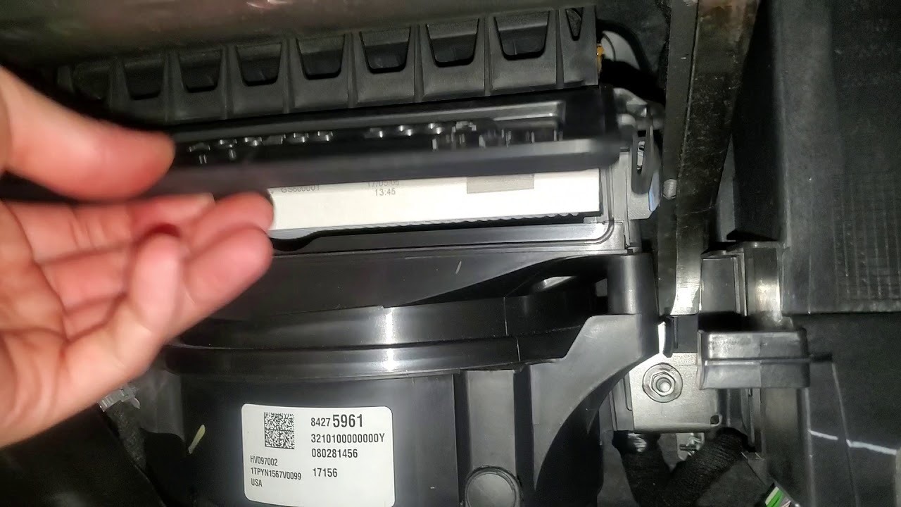 2018 Chevy Equinox Cabin Air Filter Replacement
