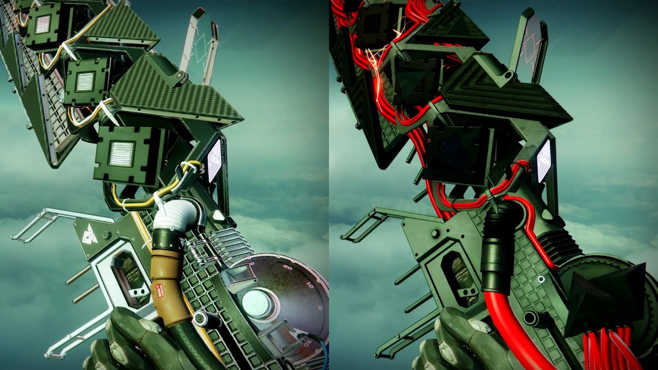 Destiny 2 - Directive: Crash - Weapon Ornament for Sleeper Simulant (Exotic Linear Fusion Rifle)