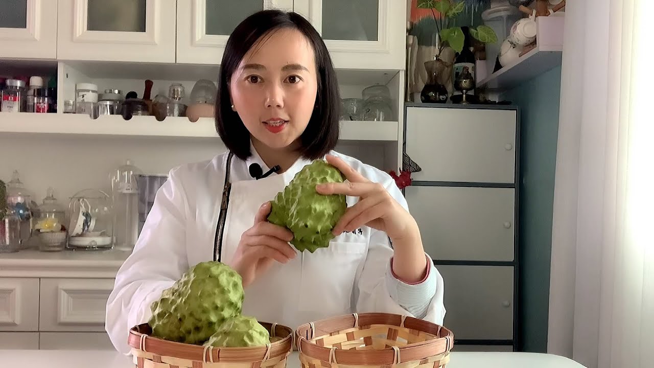 释迦果怎么吃？菊子教你3种方法，简简单单一学就会