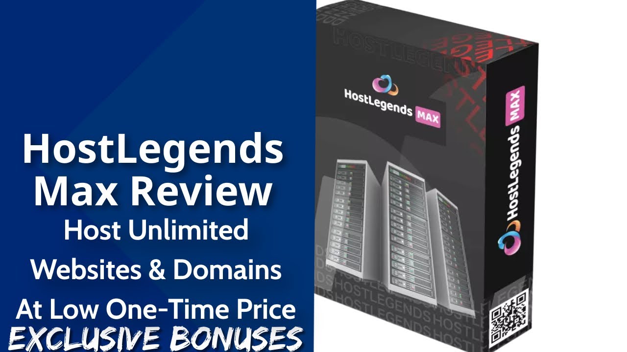 HostLegends Max Review | Host Unlimited Websites & Domains At Low One-Time Price