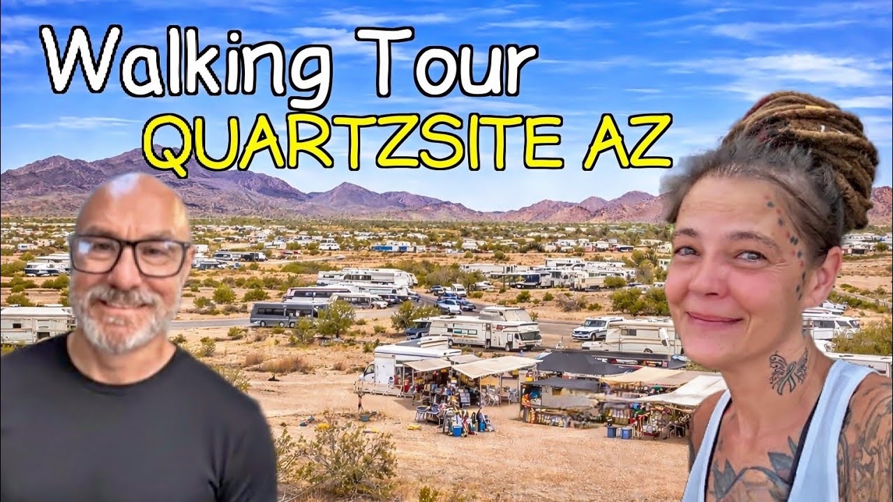 Tour of Quartzsite... And I Went To JAIL!?