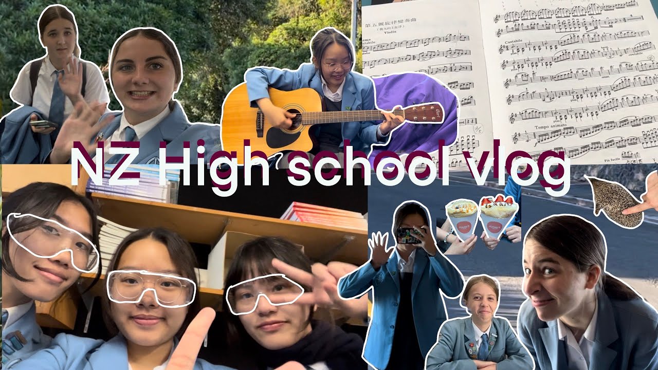 NZ Year 12 High School Life + living in dorm *realistic*