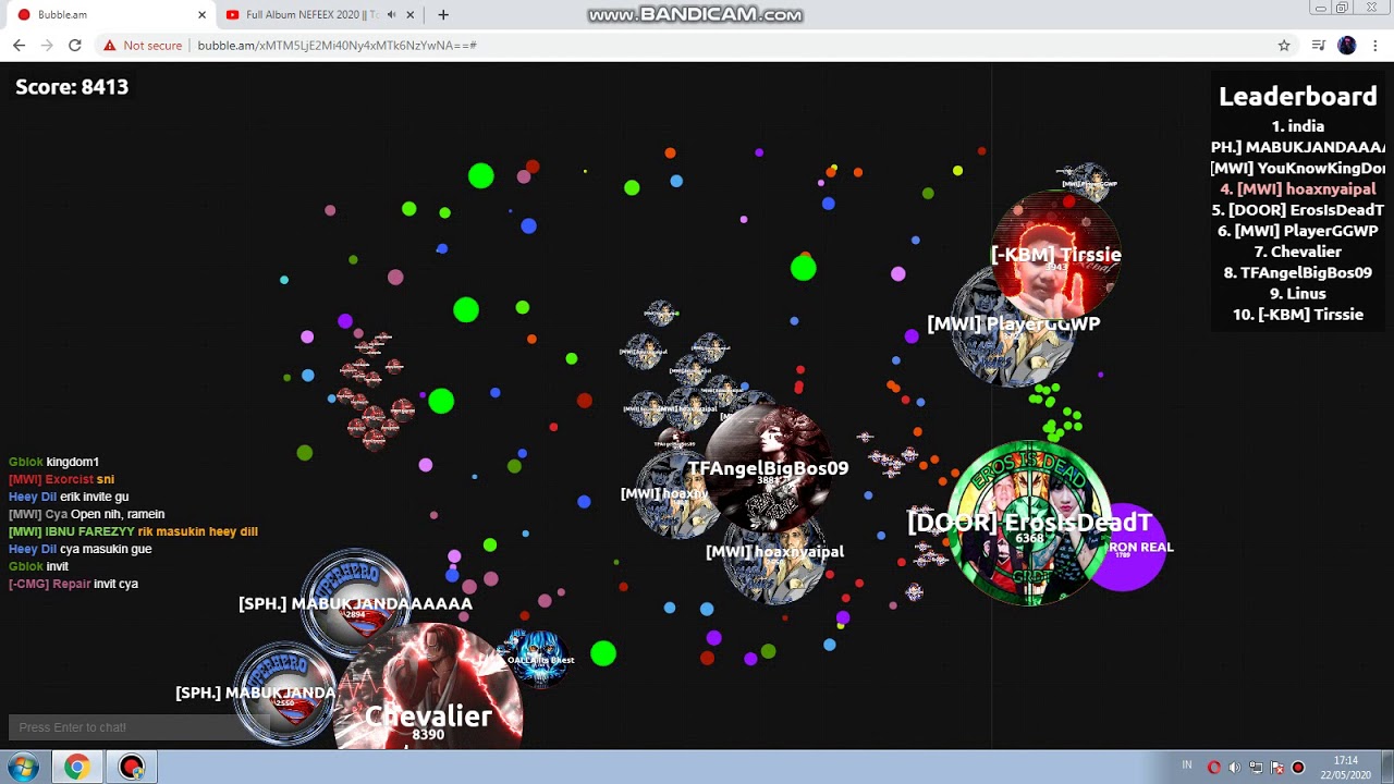 Bubble am Hoaxnyaipal FEAT Exorcist