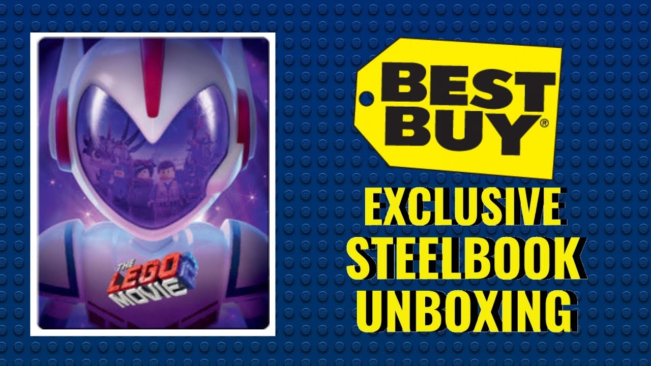 The LEGO Movie 2: The Second Part - Blu-ray - Best Buy Exclusive Steelbook Unboxing