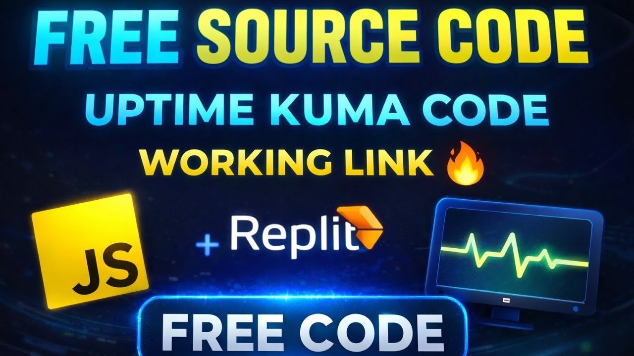 Best Free Uptime Kuma Code | JavaScript Monitor Bot