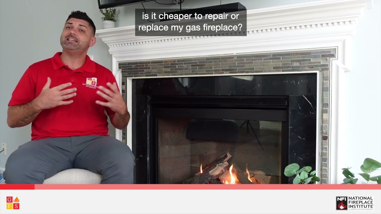 Is It Cheaper to Repair or Replace Your Gas Fireplace Unit?