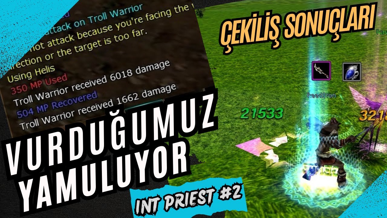 Seri 6K Damage İle Masrafsız Farm | Intelligence Priest #2