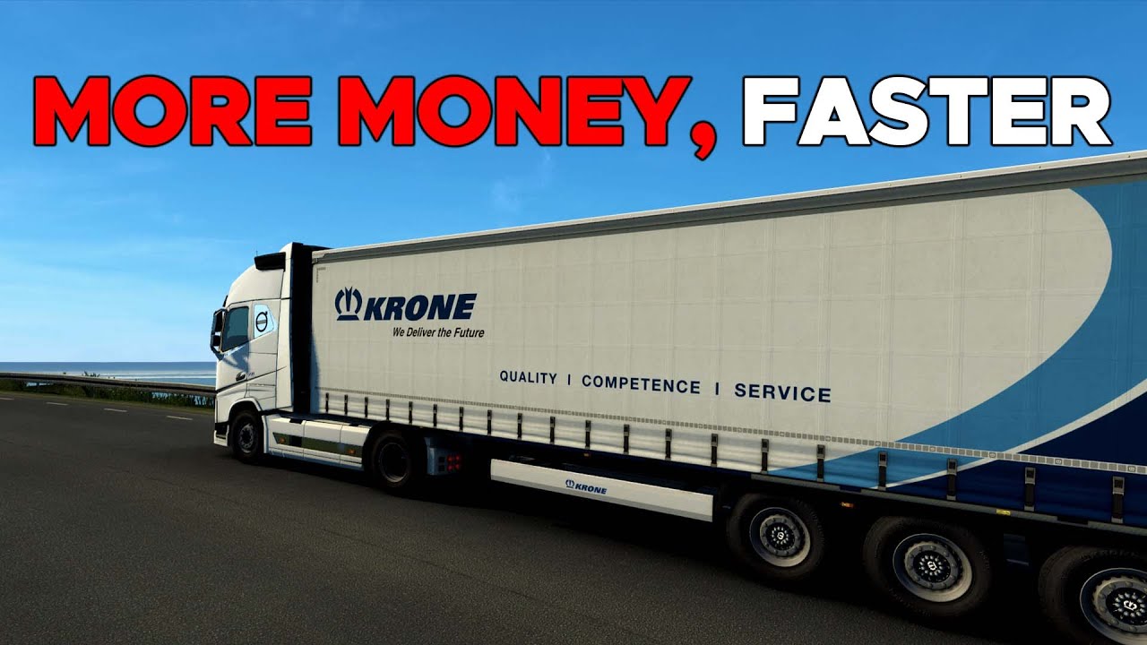 Make money faster without cheating | euro truck simulator 2 and ATS
