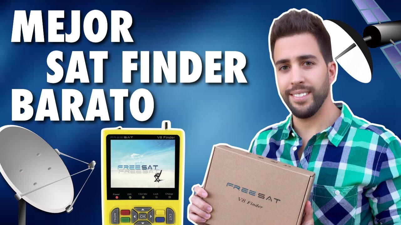 GTMedia V8 Finder, el MEJOR SatFinder BARATO | Review y Tutorial