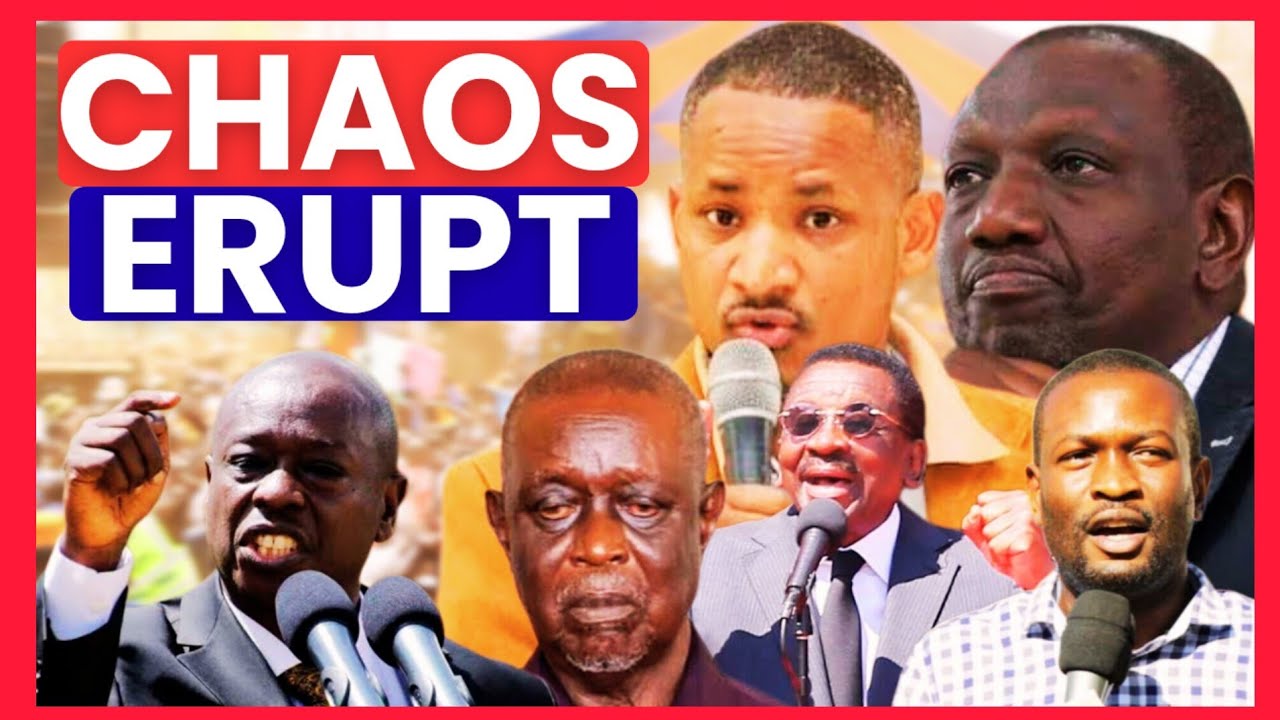Breaking PRADO Carrying SIFUNA-BABU From BUSIA ODM Rally ATTACK Attempt FAIL as RUTO Goon KICKED Out