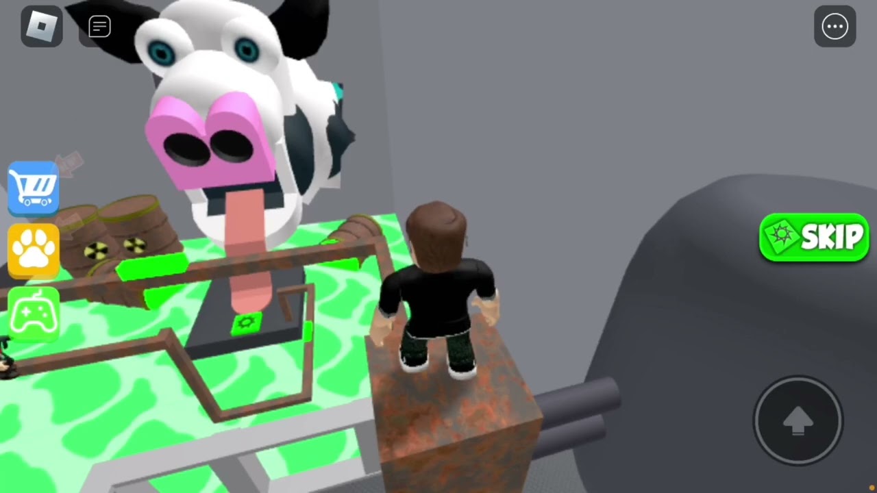 روبلوكس: الهروب من مستر لحمه🍖🍗😯😦
