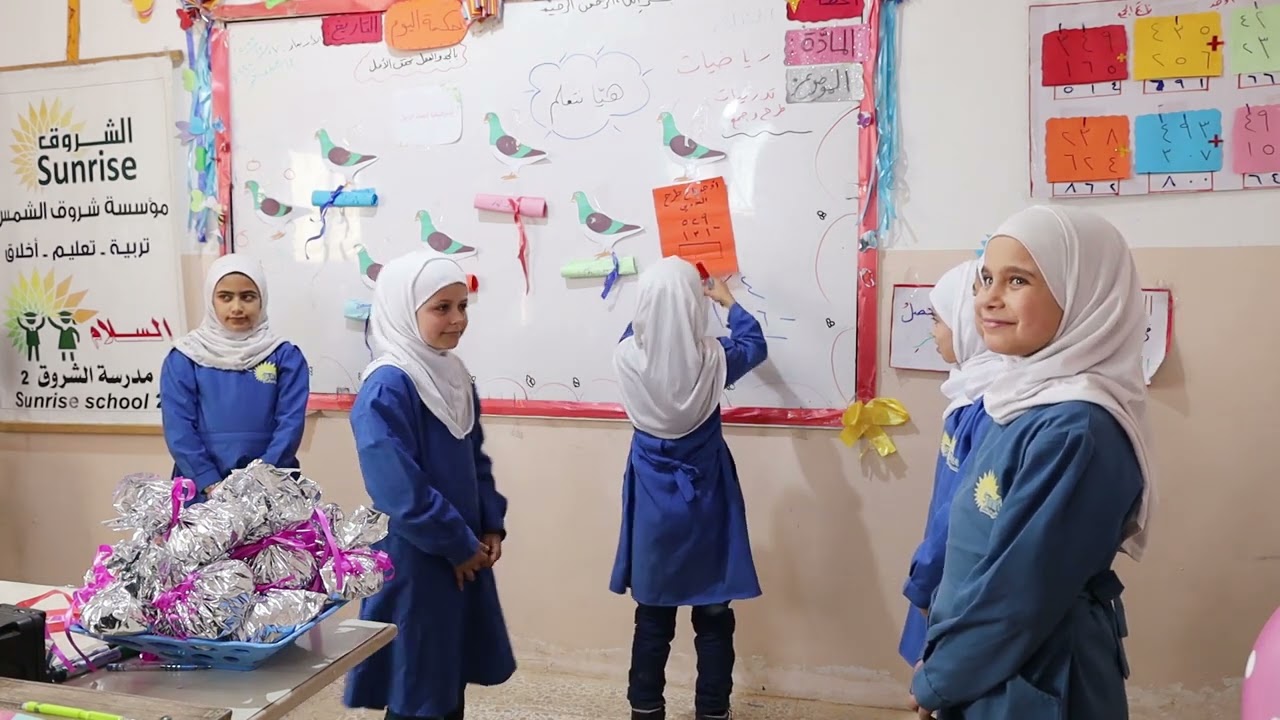 عملية الجمع والطرح لمدرسة الشروق