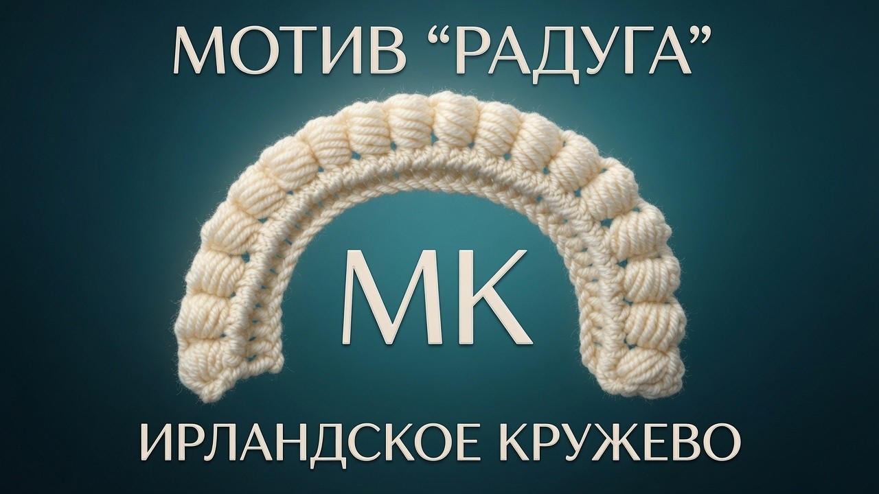 МК Элемент 🧶РАДУГА🧶 Ирландское Кружево