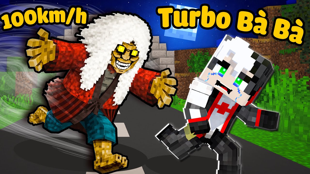 REDHOOD BẤT NGỜ BỊ TURBO BÀ BÀ CƯỚP MẤT BI VÀNG TRONG MINECRAFT*MỀU PHÁT HIỆN LÃO BÀ ĐỘNG CƠ TURBO
