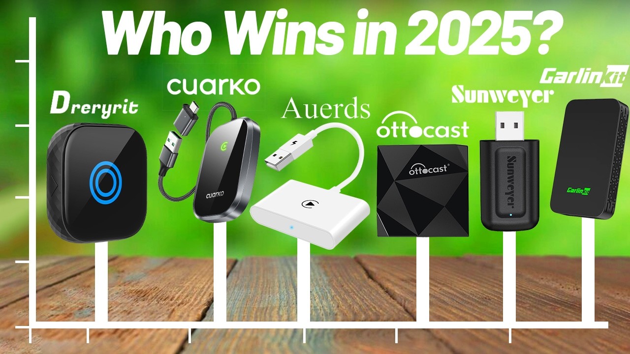 Best Wireless Android Auto Adapters of 2025   [don't buy one before watching this]  #AndroidAuto