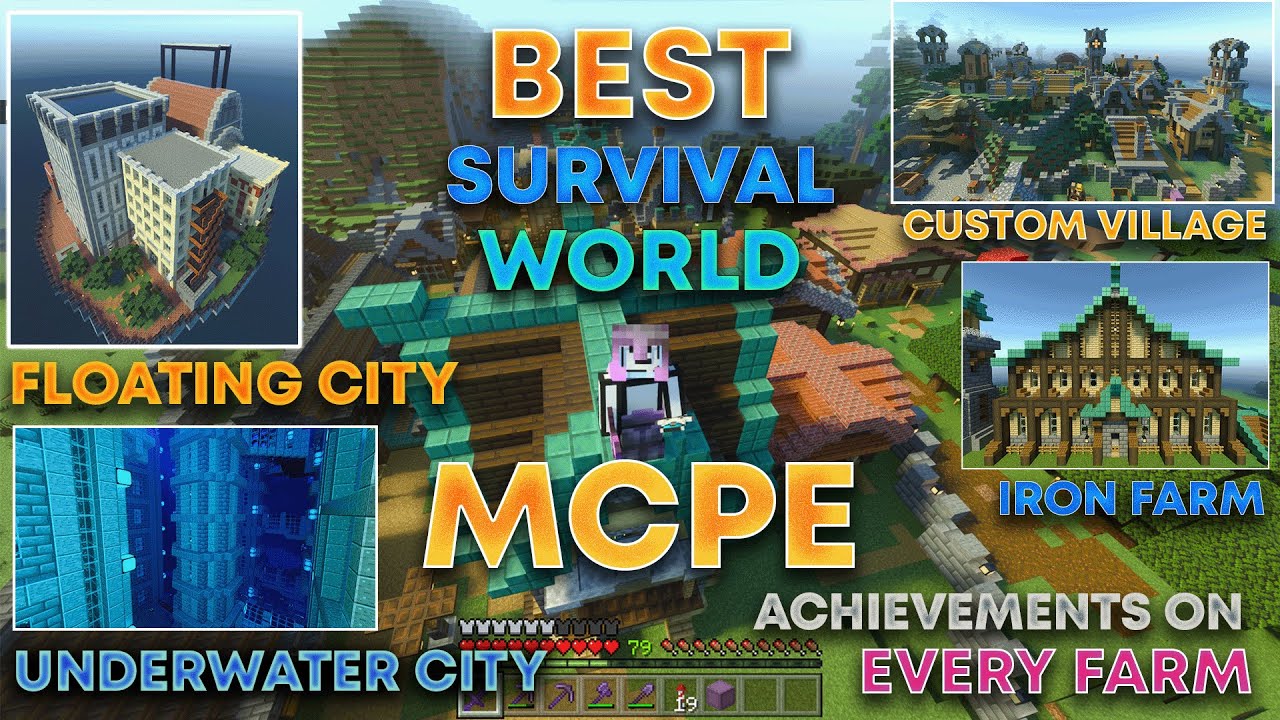 I Explored the ULTIMATE Survival World – Download + Tour