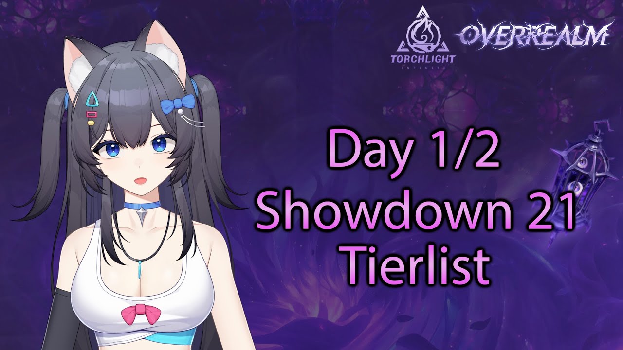 Мой личный список уровней для 1-го и 2-го дня и Showdown 21 — Torchlight: Infinite Overrealm Season