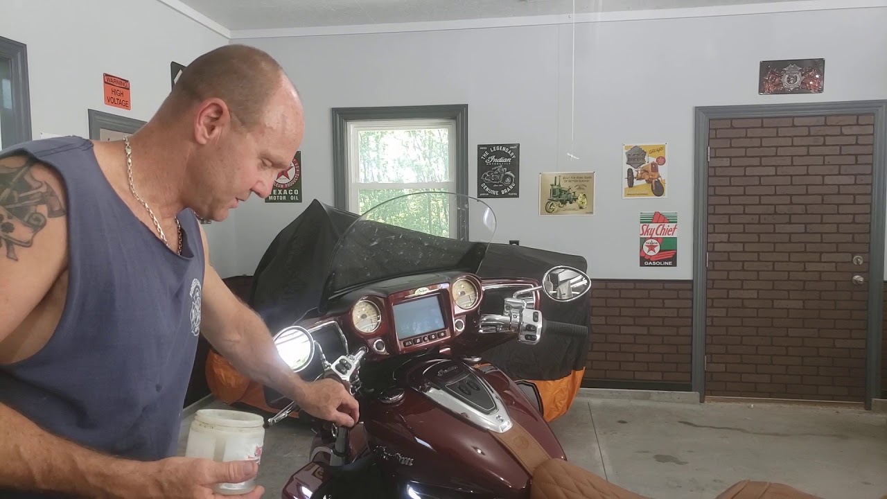 Indian motorcycle floor board upgrade