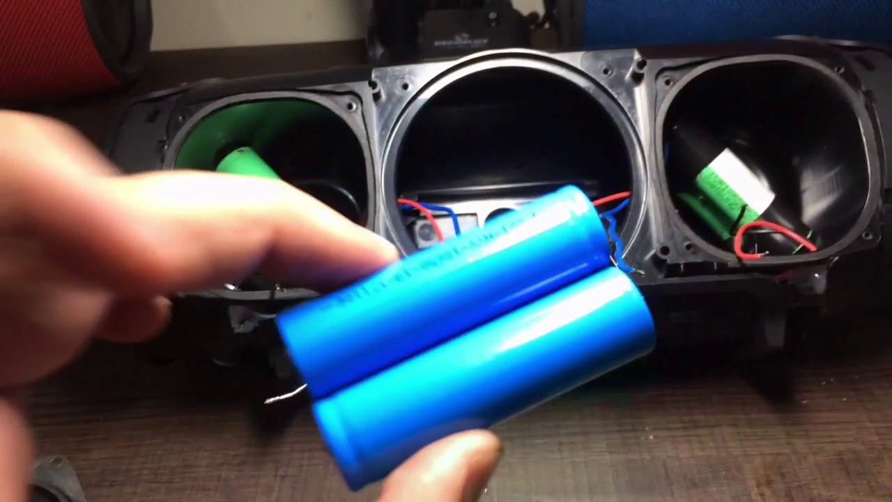 Jbl xtreme modificação packs de bateria