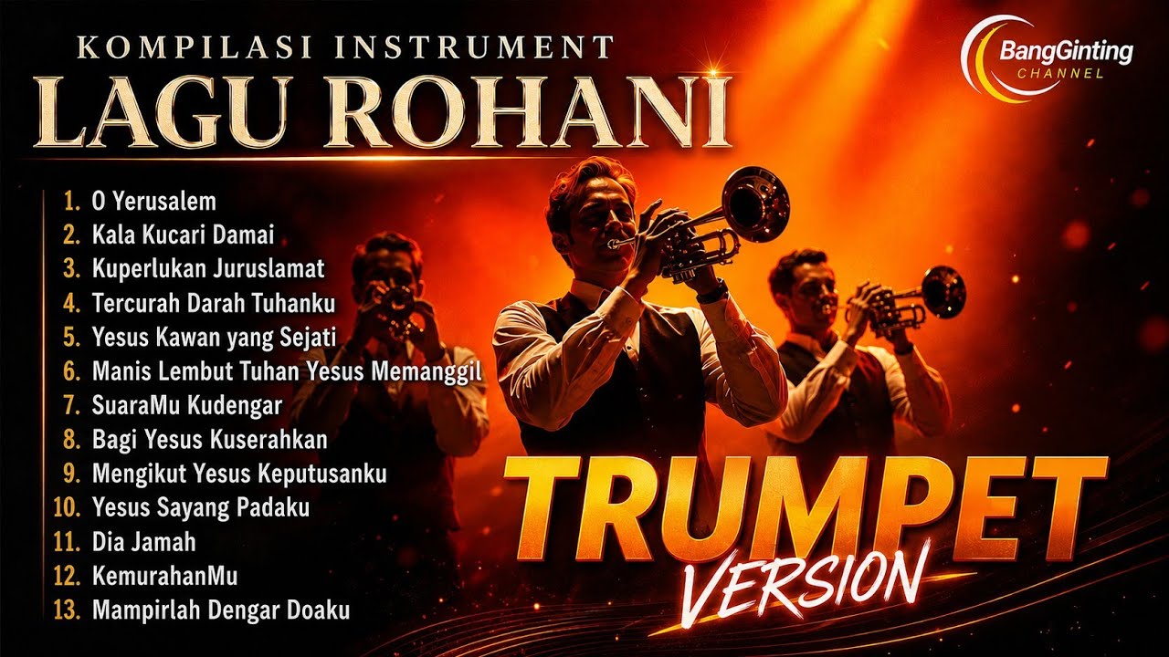 KOMPILASI INSTRUMENT LAGU ROHANI - TRUMPET #bangginting