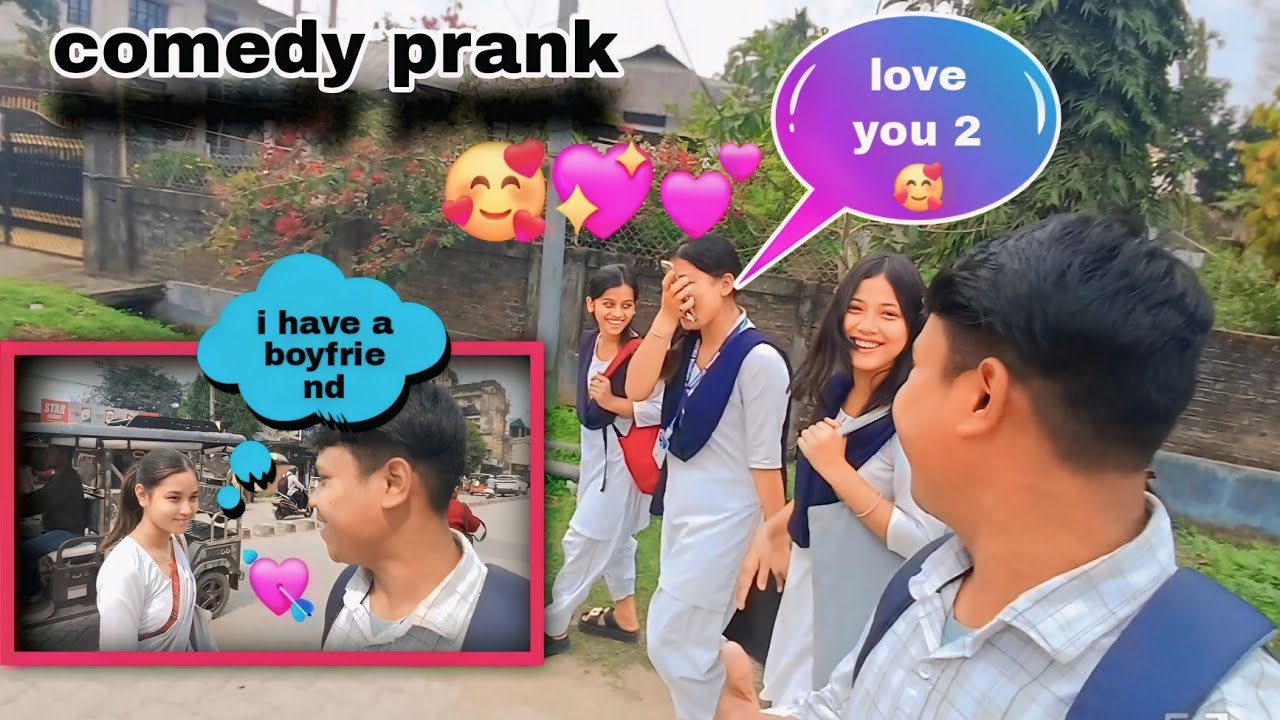CUTE GIRL'S EPIC REACTION TO PUBLIC PRANK? 😱@Evaunnie