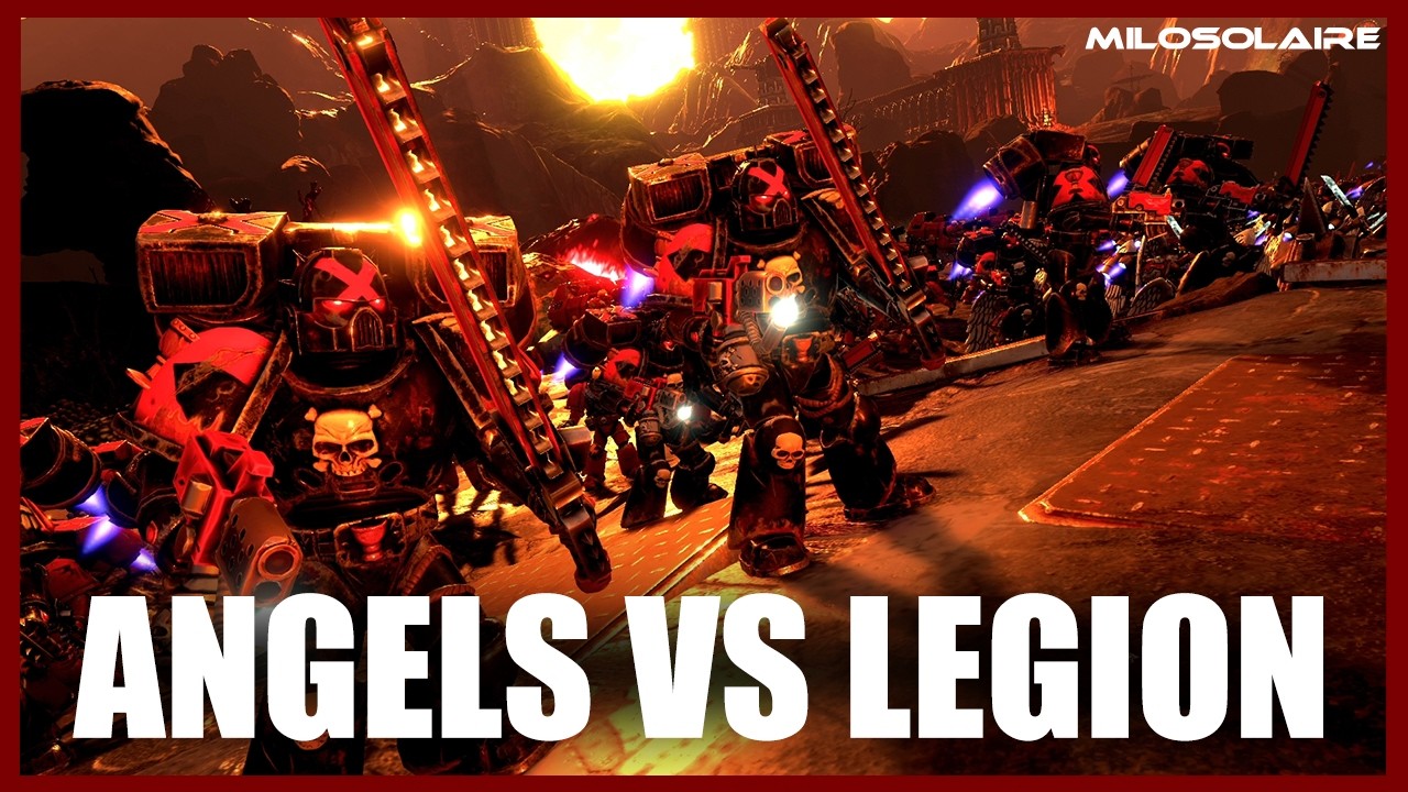 Кровавые Ангелы [3000] против Чёрного Легиона [3000] | Warhammer 40,000: Battlesector