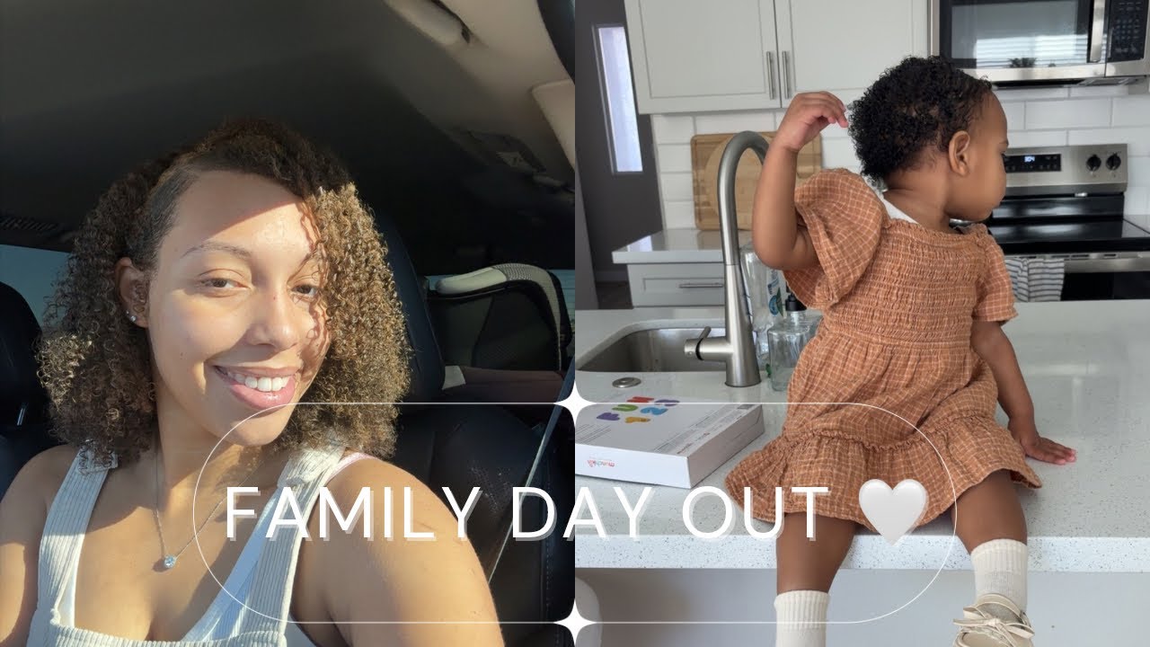 Family Vlog ✨ Getting Ready with Baby + Burlington Shopping Haul & Food Run
