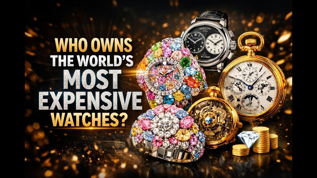 Who Owns the World’s Most Expensive Watches?