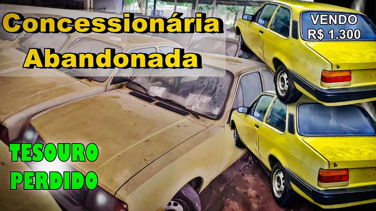 GALPÃO DE CHEVETTE ABANDONADOS NO RJ - HISTÓRIA COMPLETA