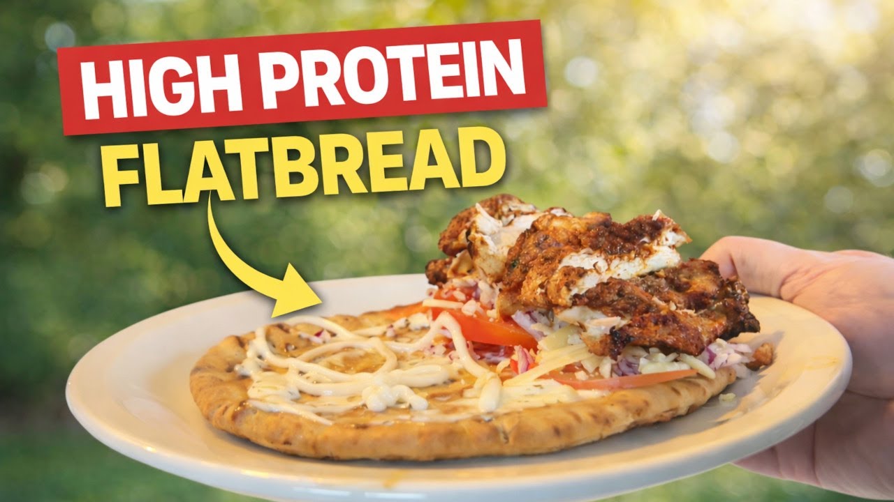Day 34 - High Protein Flatbread - My Weight Loss Journey