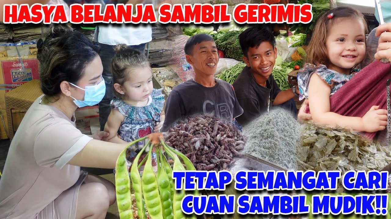 BLUSUKAN KE PASAR PARUNG BELI CUMI ASIN!!!MAMA HASYA BESOK MASAK ORDERAN!!