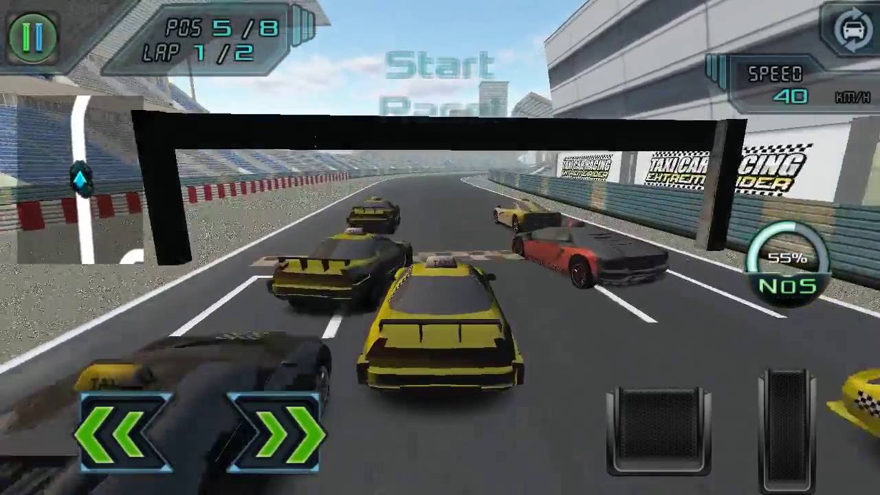 Taxi Car Racing: Extreme Rider - Android gameplay