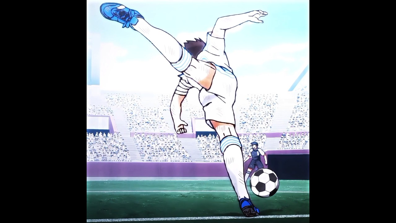 TSUBASA & HYUGA 🥶 #kaptantsubasa #captaintsubasa #hyuga #tsubasa #anime