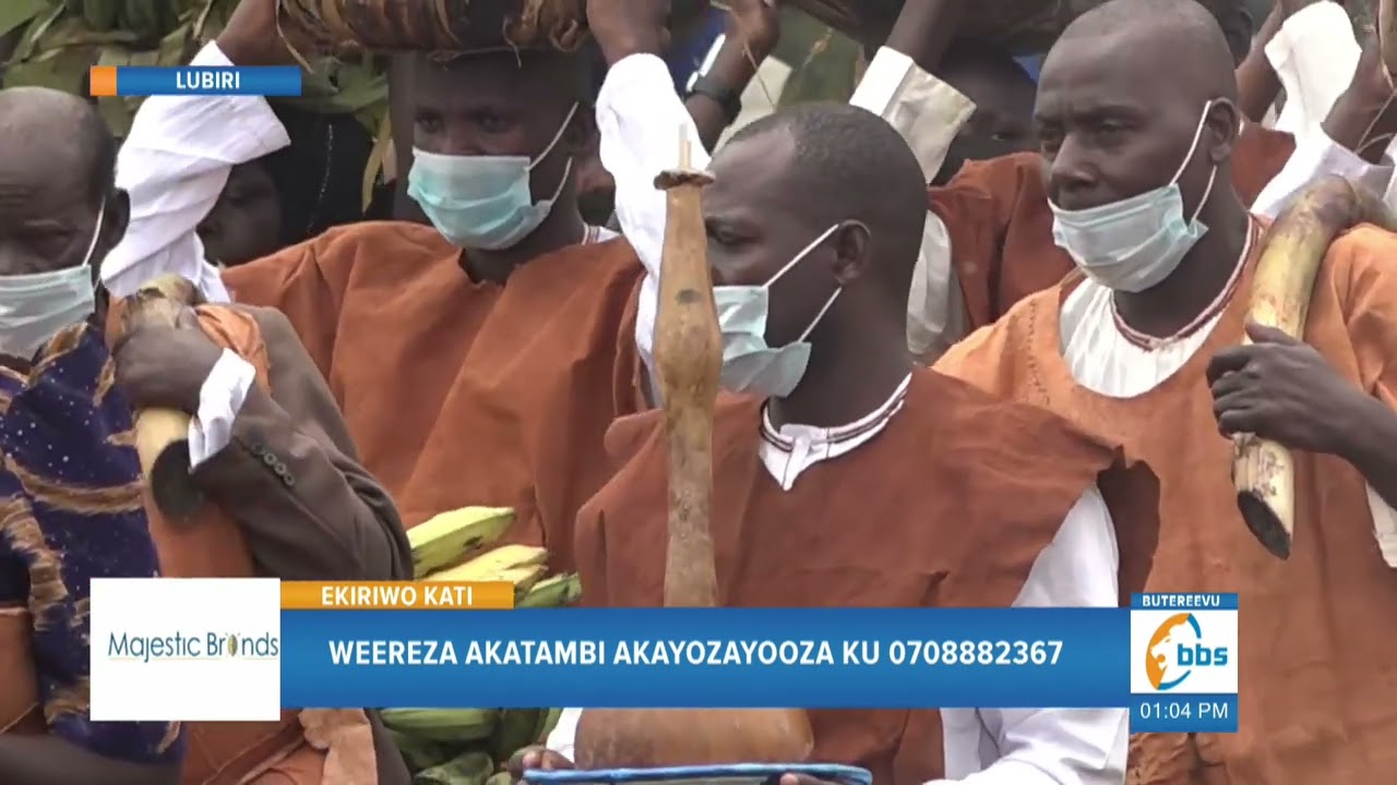 Abe Kika kye Kibe bakulembeddemu emikolo gy'ennono egikolebwa ku Kabaka #Amatikkira29