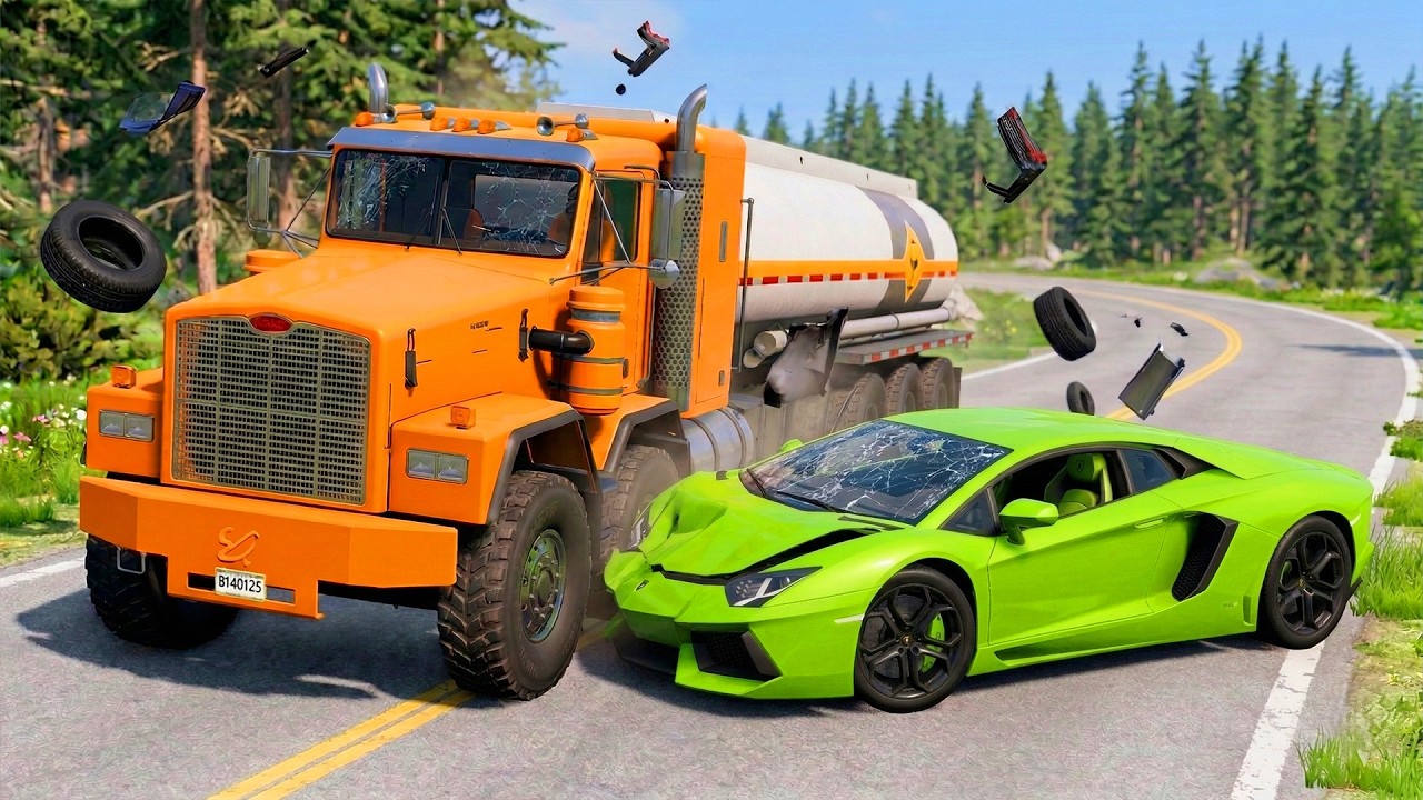 Realistic Survival Chance Crashes #8 | BeamNG.drive