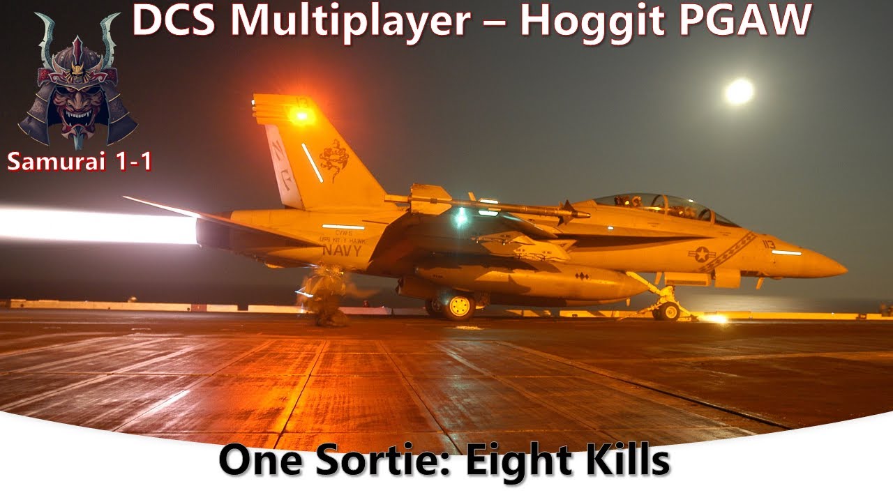 Samurai 1-1 Hoggit PGAW - One Sortie: Eight Kills