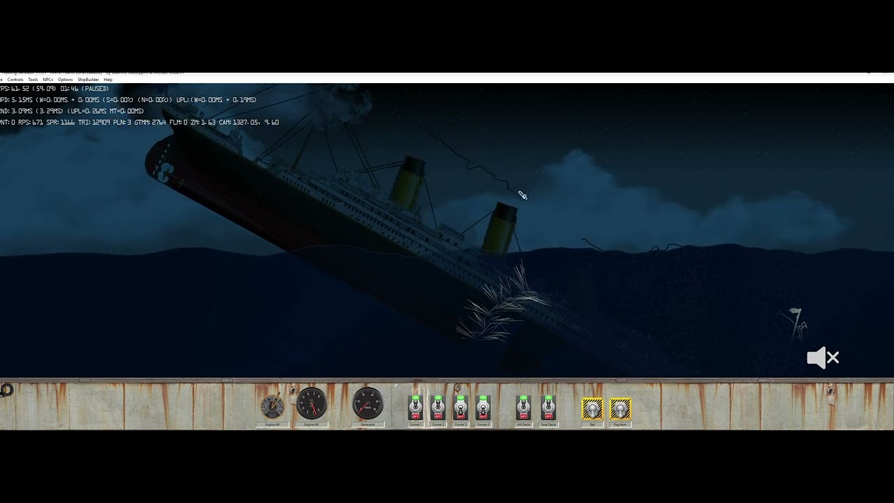 TITANIC SINKING V4